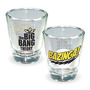 Big Bang Theory Bazinga! Shot Glass